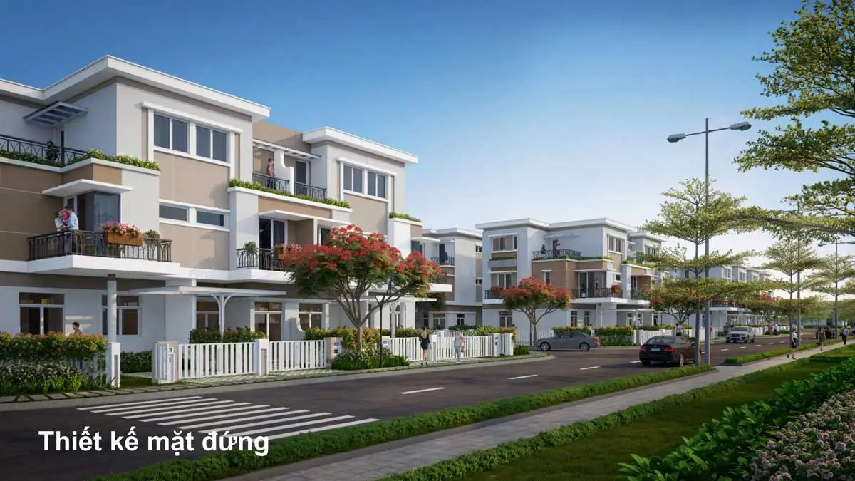 LOVERA PREMIER 6 Phối cảnh Nhà phố Lovera Premier