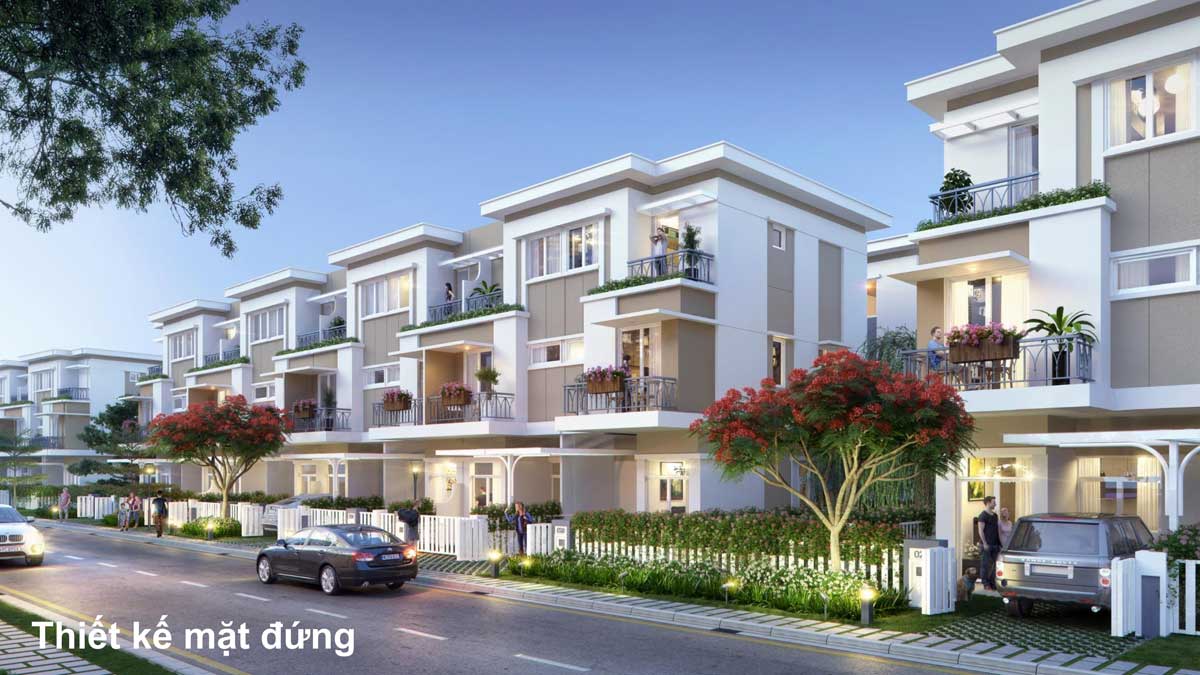 Khu công viên Dự án Nhà phố Lovera Premier