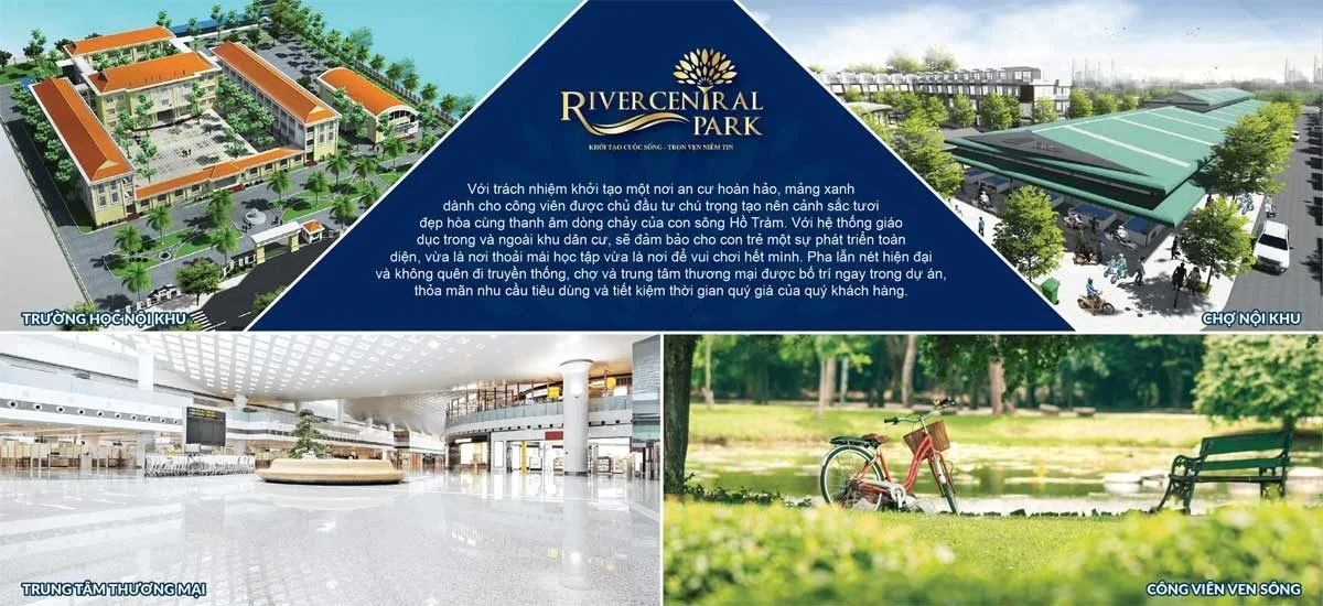 RIVER CENTRAL PARK LONG AN 4 Tiện ích Dự án River Central Park Long An