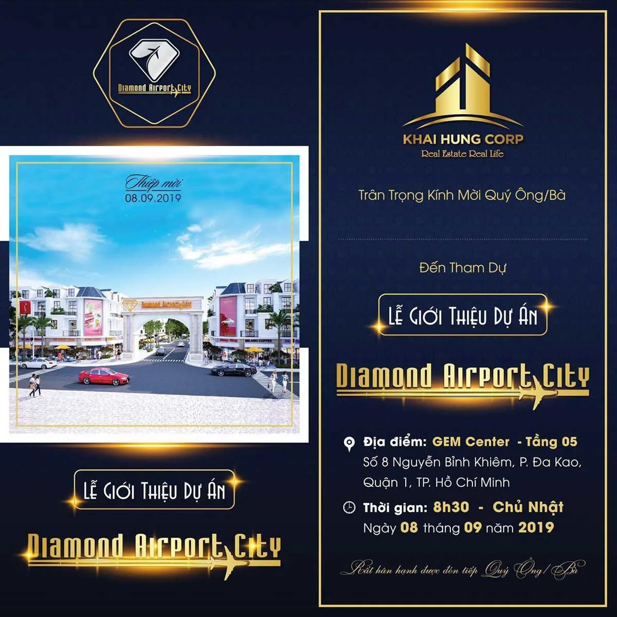 DIAMOND AIRPORT CITY ĐỒNG NAI 3 Mở bán Dự án Diamond Airport City