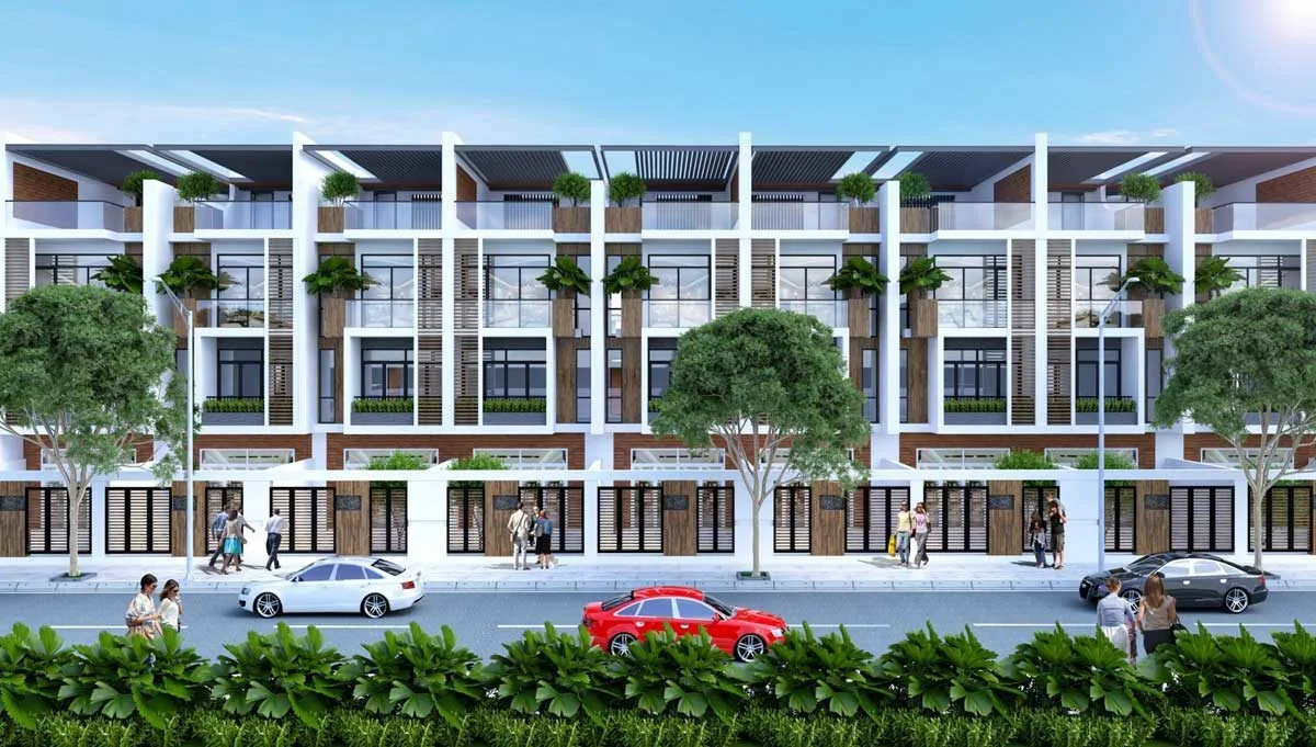 LOTUS NEW CITY LONG AN 8 phoi-canh-nha-pho-du-an-lotus-new-city