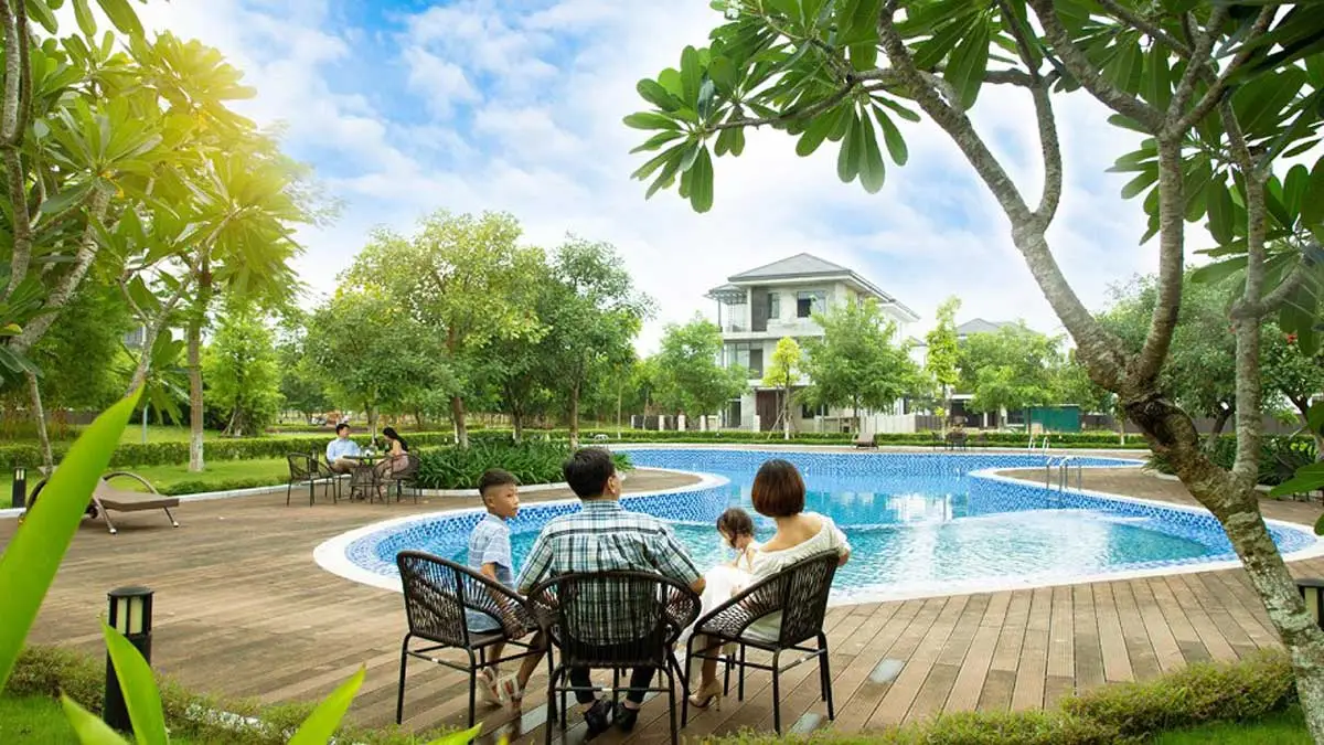 HADO CHARM VILLAS 4 Hồ bơi Dự án Hado Charm Villas Hà Nội