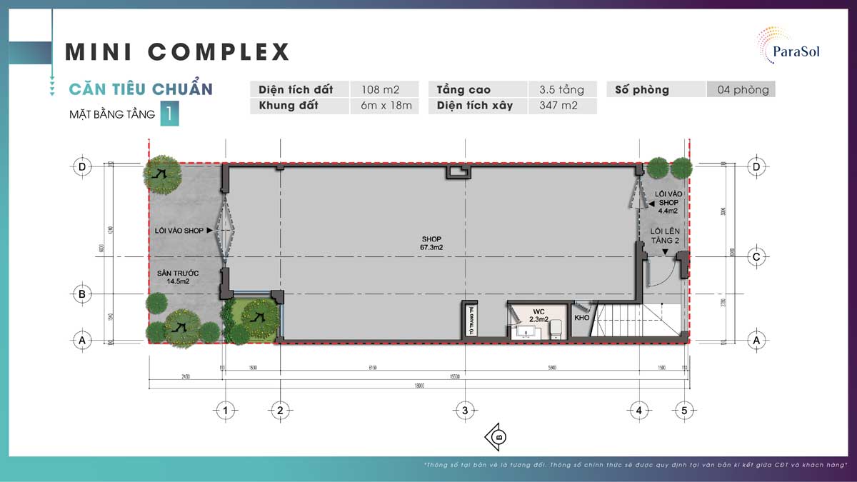 Tầng 1 Mini Complex