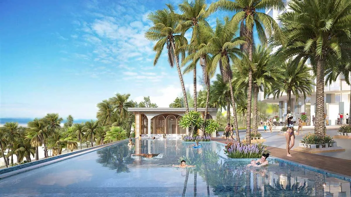 APEC MANDALA WYNDHAM QUẢNG NGÃI 3 Tiện ích Hồ bơi Dự án Căn hộ Apec Mandala Wyndham Quảng Ngãi