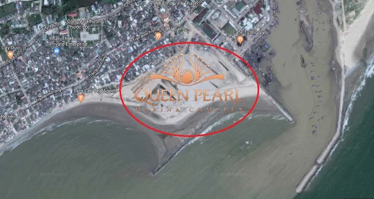 QUEEN PEARL MARINA COMPLEX 4 Vị trí Dự án Queen Pearl Marina Complex Bình Thuận