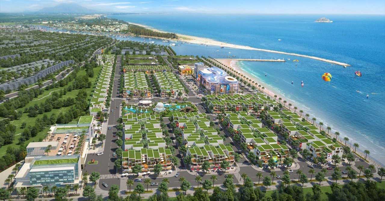 Toàn cảnh Dự án Queen Pearl Marina Complex Lagi Bình Thuận