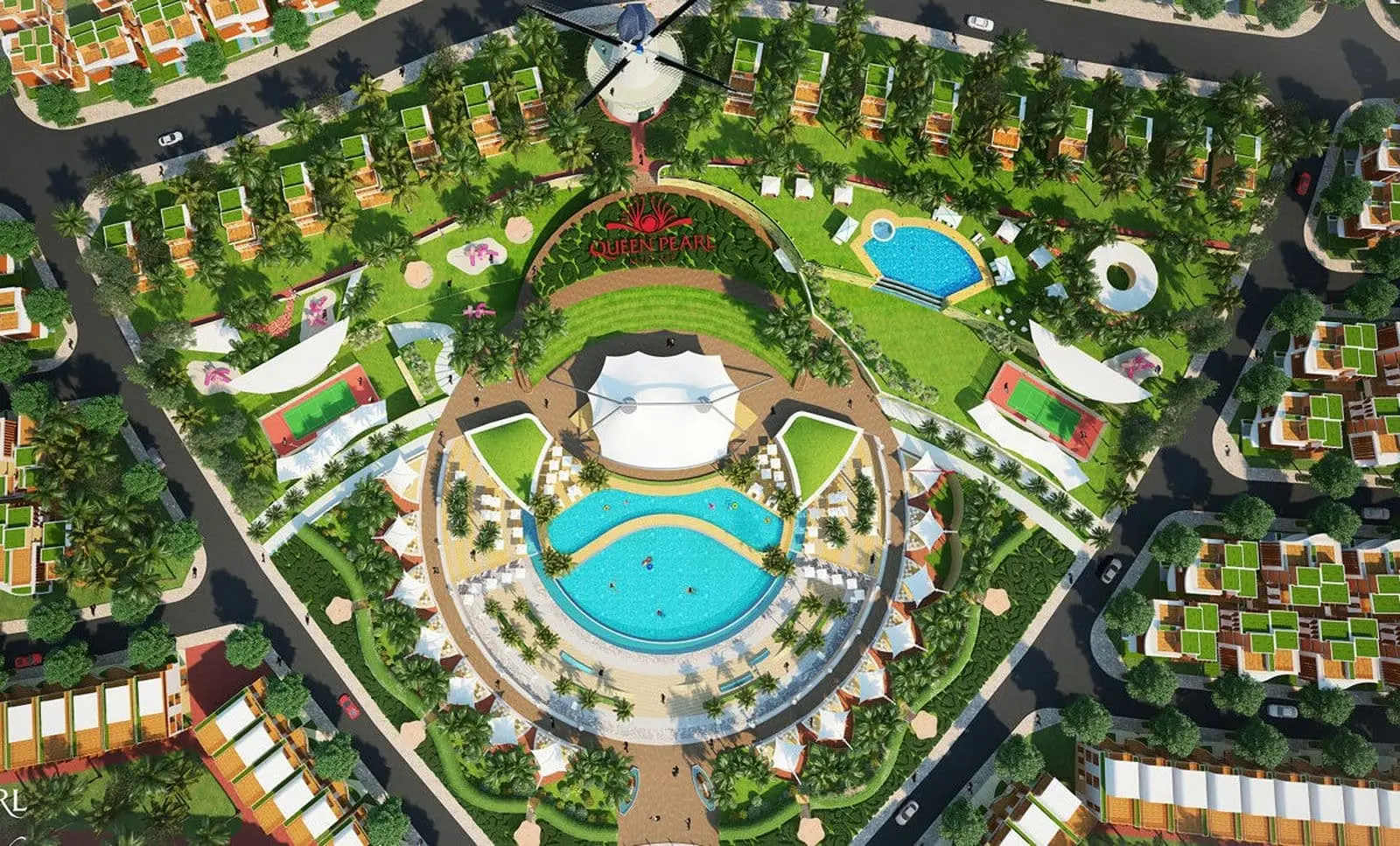 QUEEN PEARL MARINA COMPLEX 8 Tiện ích nội khu Dự án Queen Pearl Marina Complex Bình Thuận