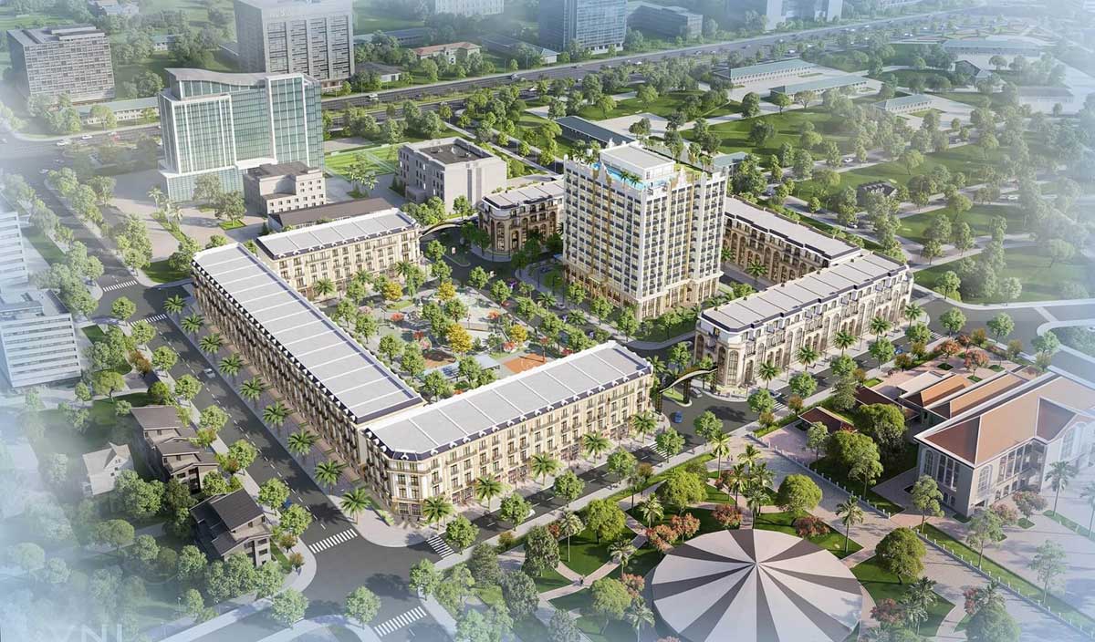 Toàn cảnh Dự án D’. Metropole Hà Tĩnh