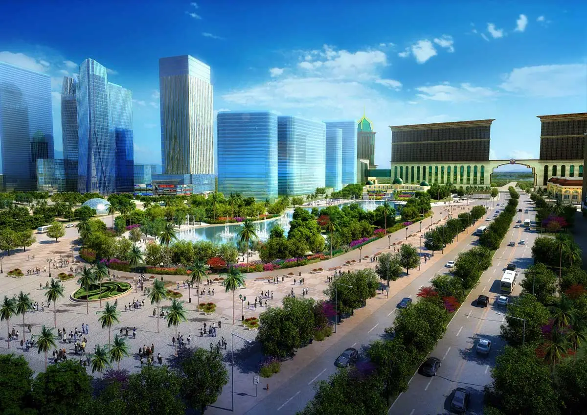 Saigon Peninsula 5 Công viên nội khu Dự án Saigon Peninsula Quận 7