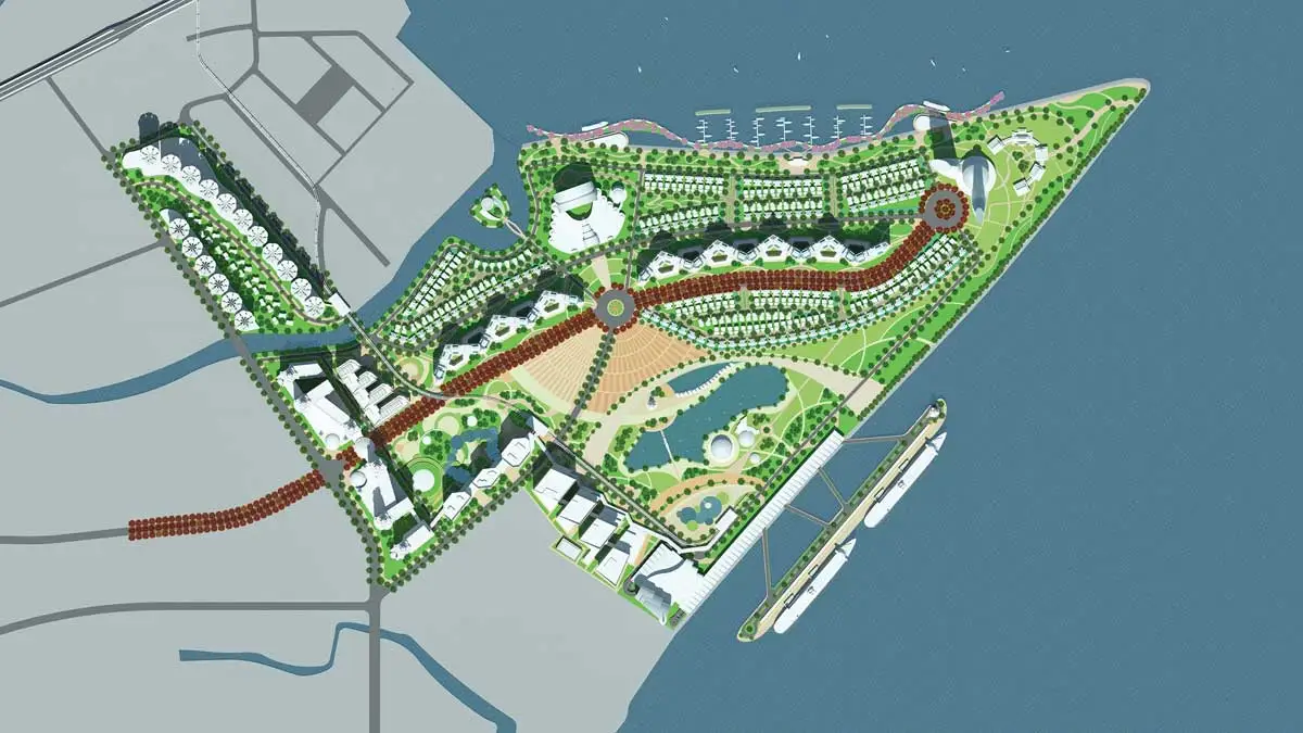 Saigon Peninsula 7 Mặt bằng Dự án Saigon Peninsula Quận 7