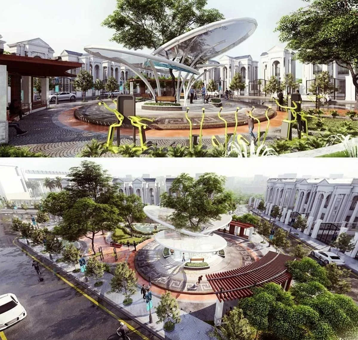 WONDERHOME ĐỒNG XOÀI 3 Khu công viên nội khu Dự án WonderHome Đồng Xoài