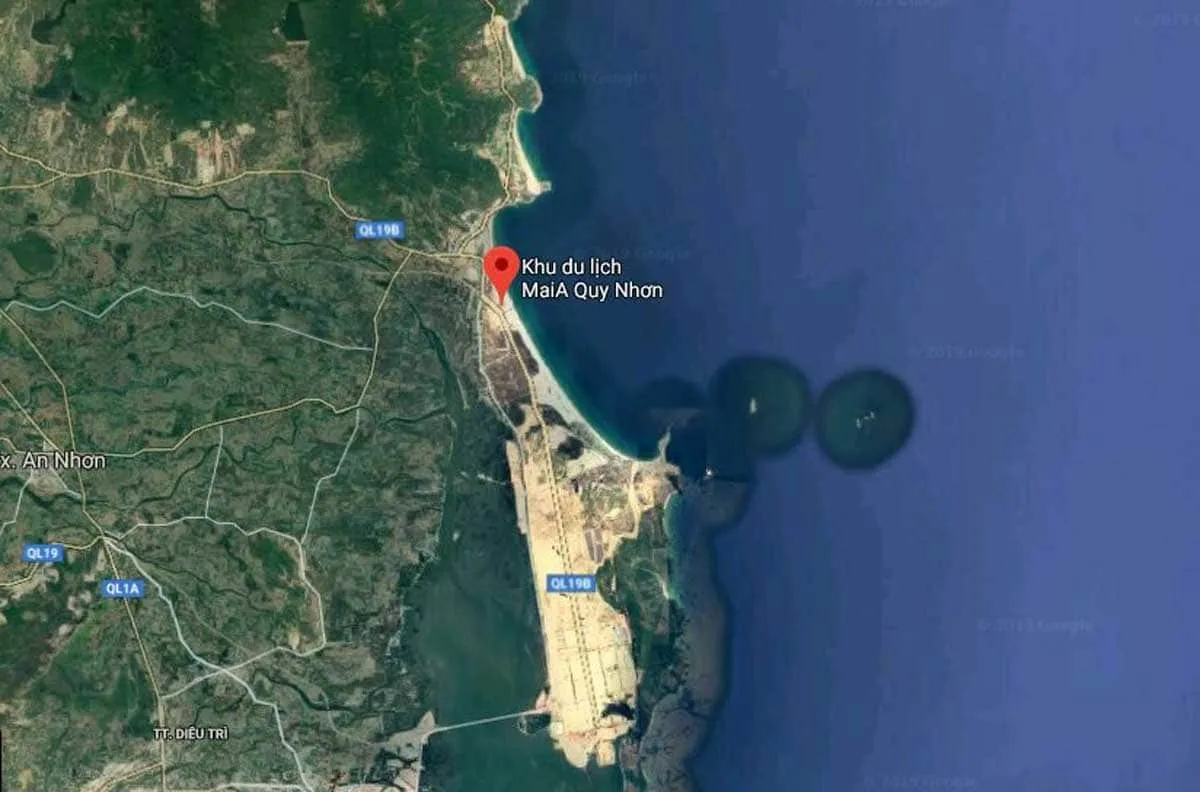 MAIA RESORT QUY NHƠN 2 Vị trí Dự án Maria Quy Nhơn Beach Resort