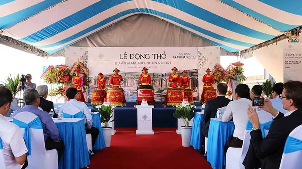 MAIA RESORT QUY NHƠN 3 Lễ động thổ Dự án khu nghỉ dưỡng Maia Quy Nhơn Beach Resort