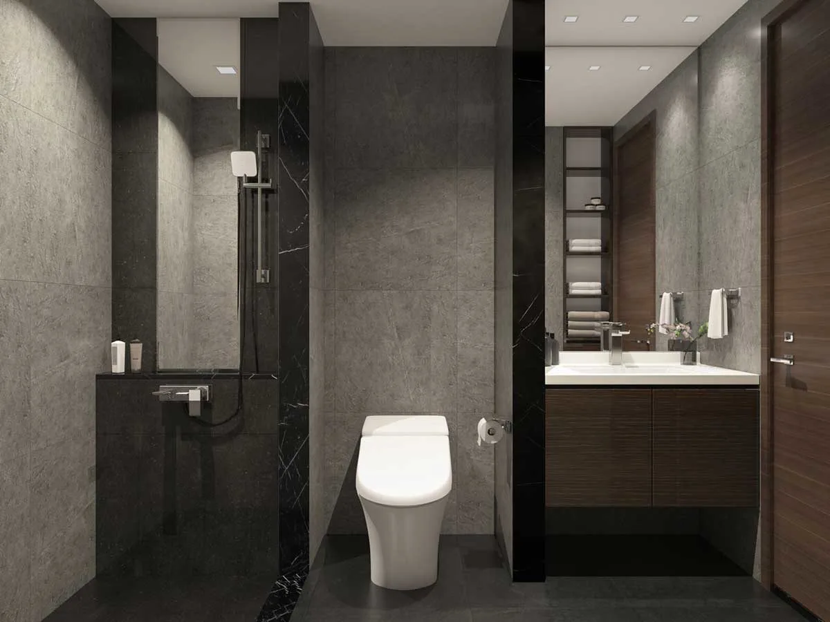 NAGOMI WATERFRONT TOWER 12 Toilet Căn hộ Nagomi Waterfront Tower Nha Trang