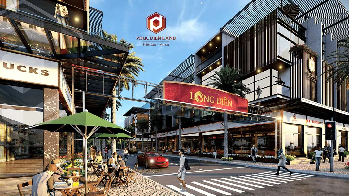 KHU DÂN CƯ LONG ĐIỀN BÀ RỊA 2 Cổng Dự án Khu dân cư Long Điền Bà Rịa