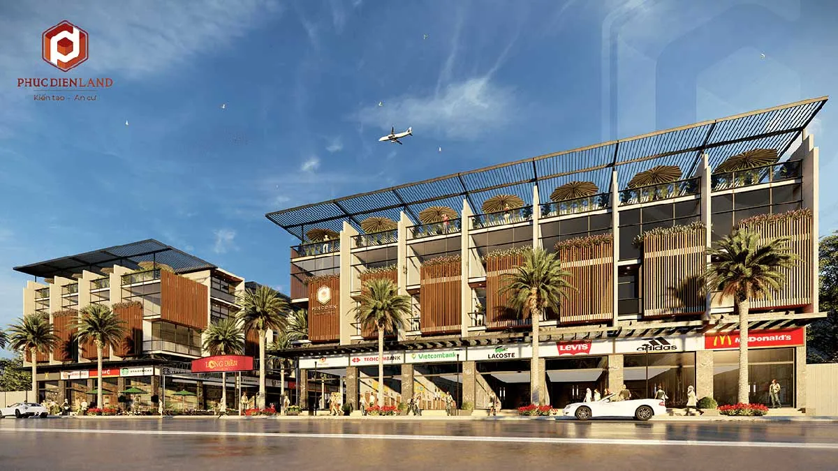 KHU DÂN CƯ LONG ĐIỀN BÀ RỊA 9 Phối cảnh Nhà phố Dự án Khu dân cư Long Điền Bà Rịa Vũng Tàu