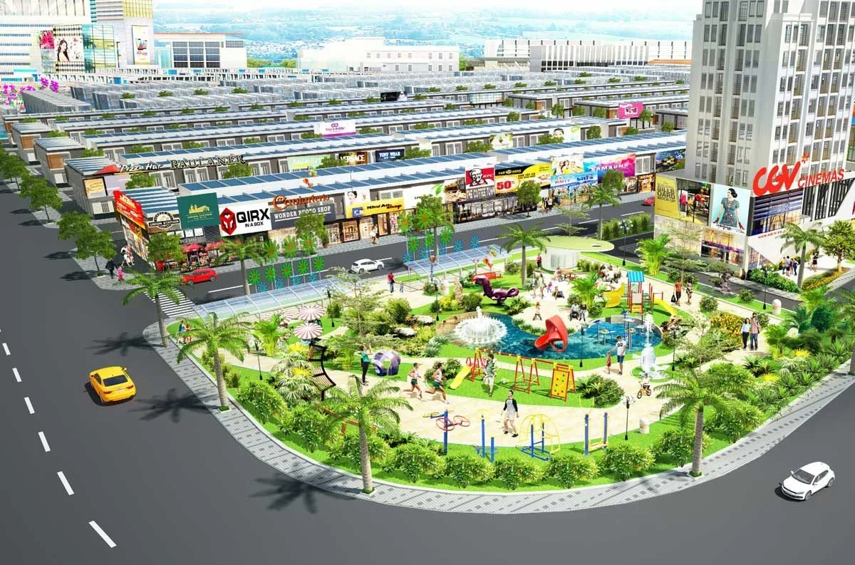 THE EDEN CITY 2 Phối cảnh Dự án The Eden City Bình Dương