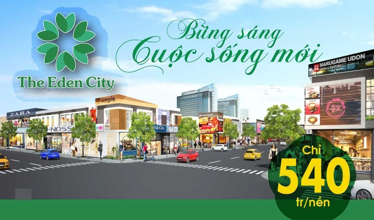 THE EDEN CITY 7 Dự án Đất nền The Eden City Bàu Bàng Bình Dương