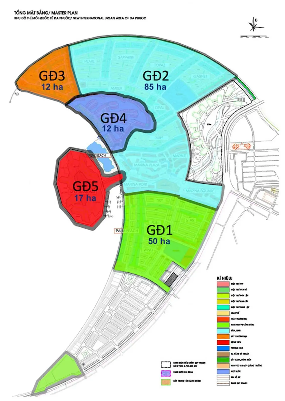 The Sunrise Bay 11 Mặt bằng Tổng thể Dự án The Sunrise Bay Đà Nẵng