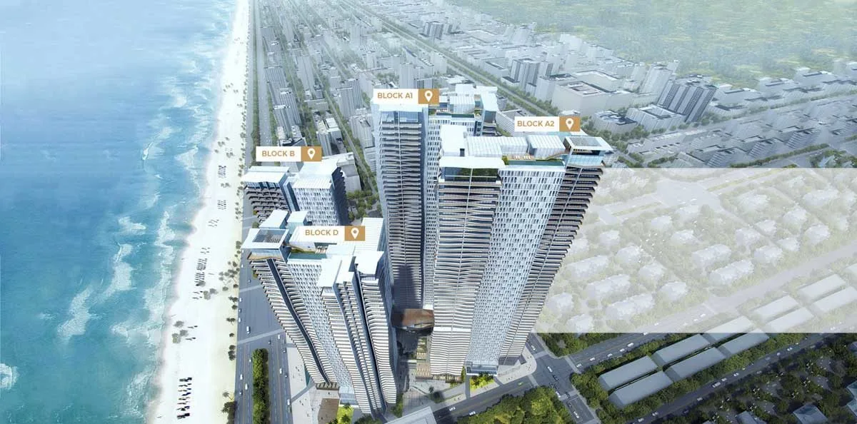 WYNDHAM SOLEIL ĐÀ NẴNG 7 Tổng thể Dự án Căn hộ Wyndham Soleil Đà Nẵng