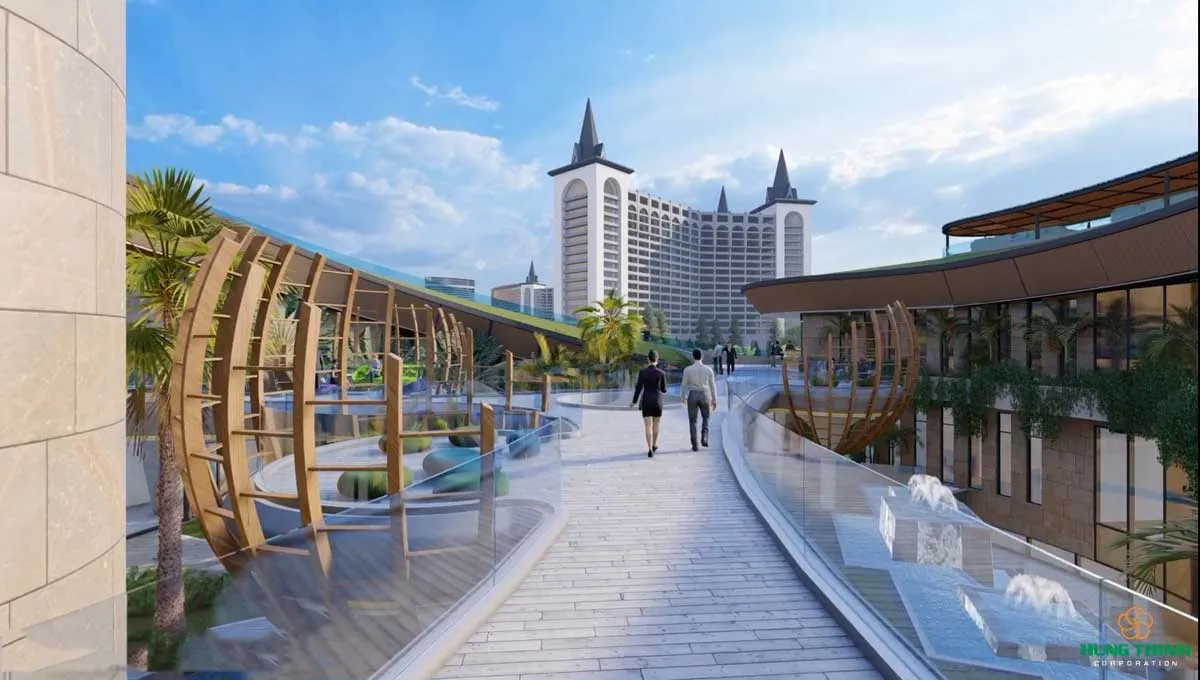 HẢI GIANG BAY QUY NHƠN 4 Đường dạo bộ Dự án Khu đô thị Giang Hải Bay Quy Nhơn