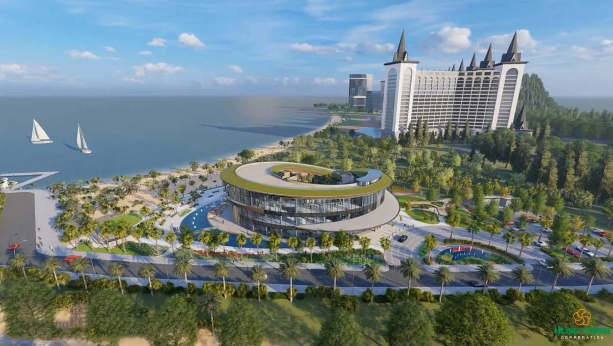 HẢI GIANG BAY QUY NHƠN 6 Khu công viên trung tâm Dự án Khu đô thị Giang Hải Bay Quy Nhơn