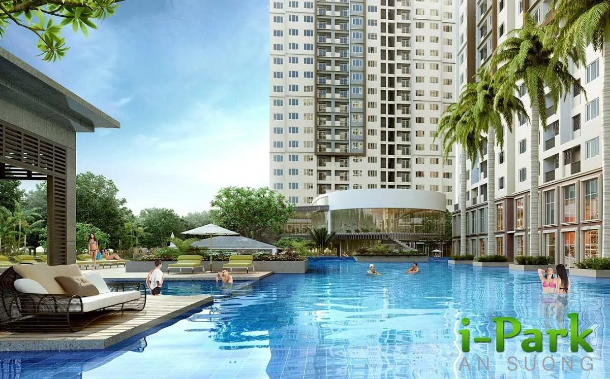 I-PARK AN SƯƠNG 5 Hồ bơi Dự án Căn hộ I-Park An Sương
