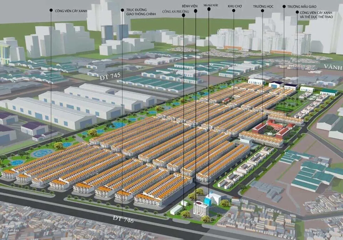 KDC CITY LAND BÌNH DƯƠNG 2 Tiện ích Dự án City Land Bình Dương - Nam Tân Uyên