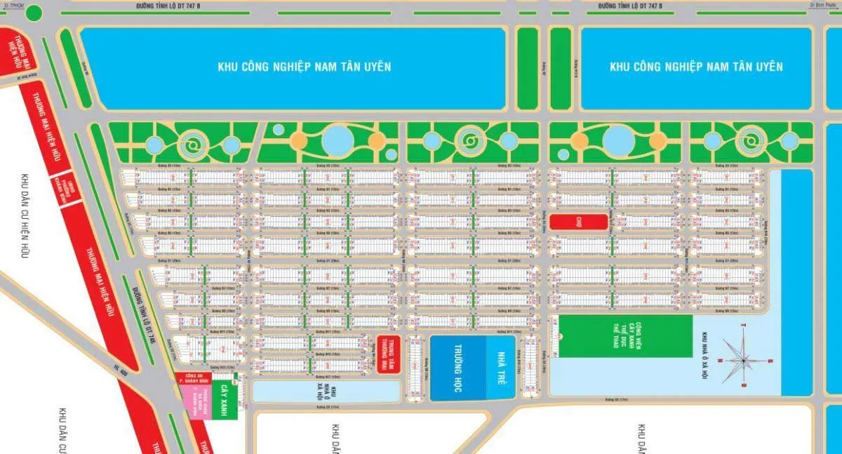 KDC CITY LAND BÌNH DƯƠNG 4 mat-bang-phan-lo-du-an-cityland-binh-duong