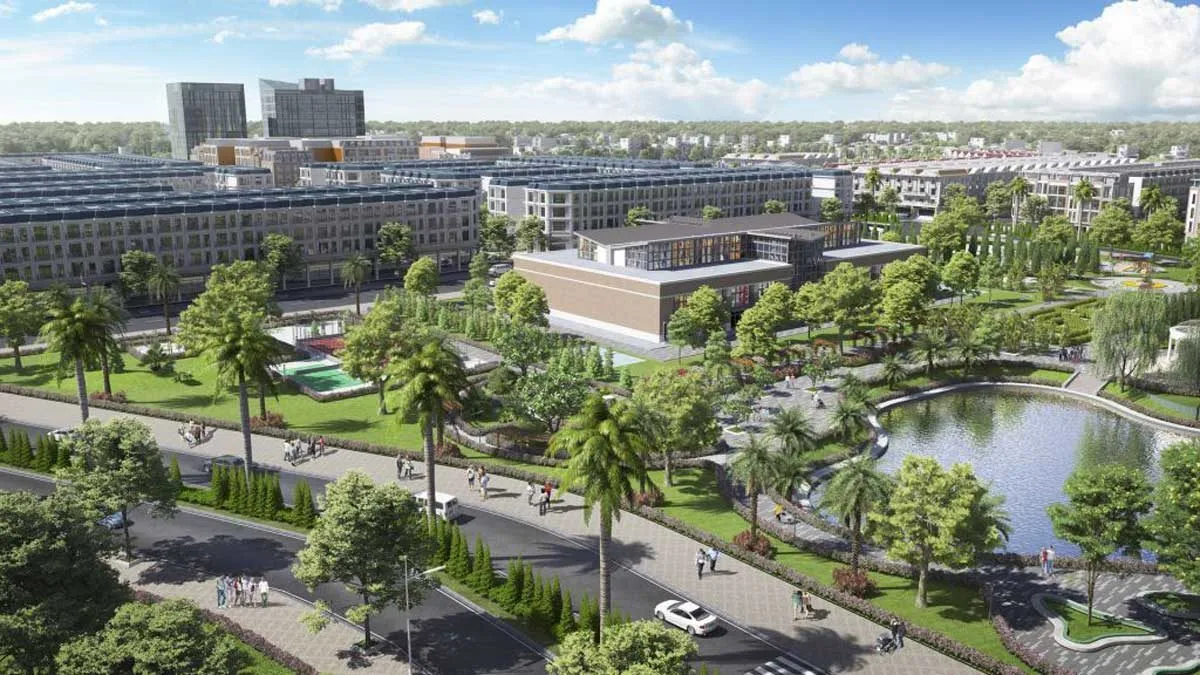 DANKO CITY THÁI NGUYÊN 8 Hồ điều hòa Dự án Khu đô thị Danko City Thái Nguyên