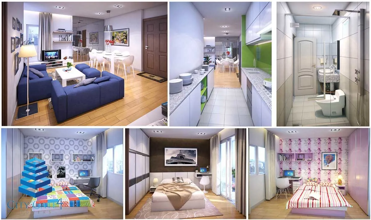 ASAHI TOWER QUẬN 8 10 Căn hộ mẫu Dự án Asahi Tower - City Gate 4 Quận 8