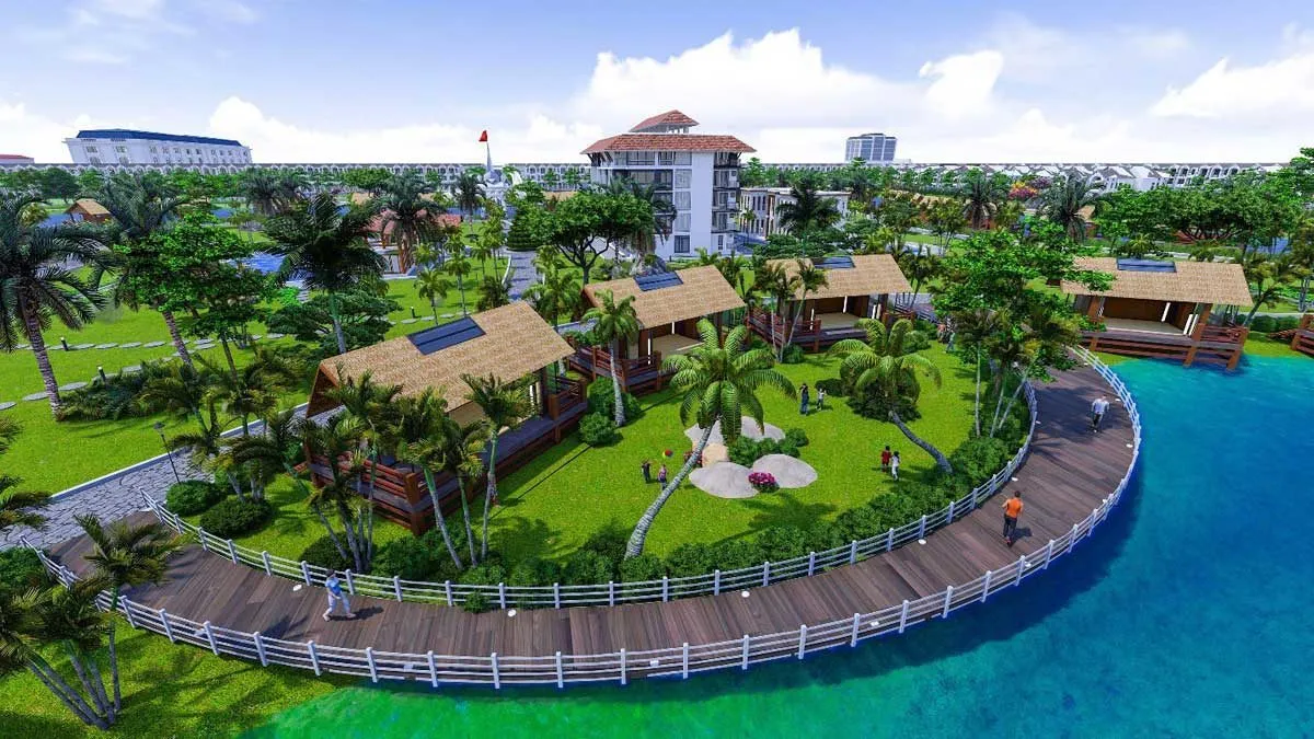 CÀ MAU NEW CITY 6 Khu công viên ven hồ tại Dự án Cà Mau New City