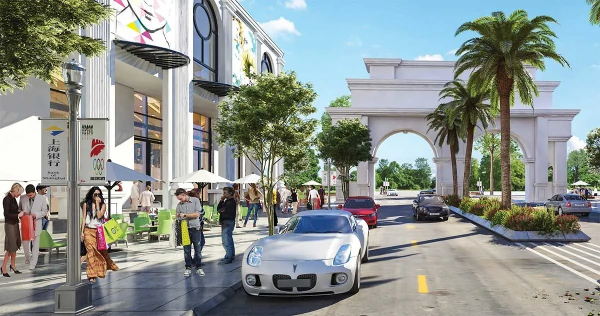 CÀ MAU NEW CITY 10 Phối cảnh Shophouse Dự án Khu Đô Thị Cà Mau New City