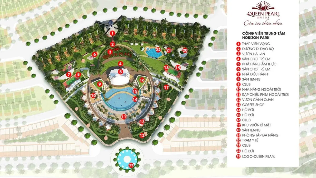 QUEEN PEARL MŨI NÉ PHAN THIẾT 4 tien ich noi khu du an Ocean View Queen Pearl