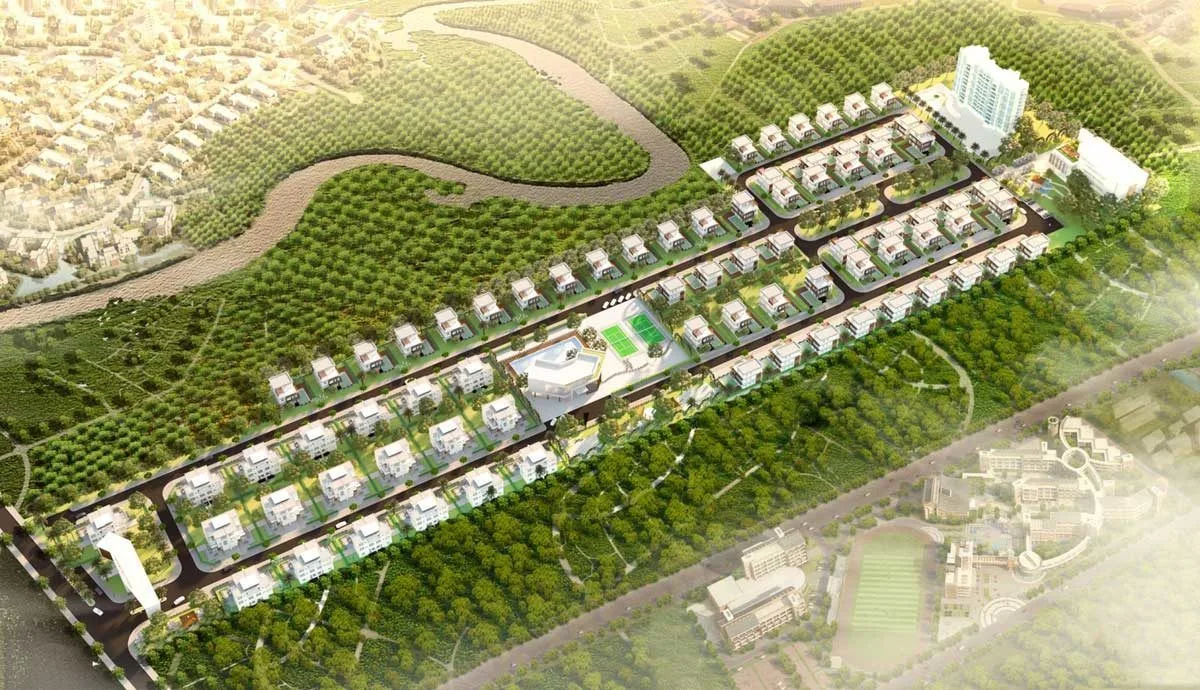 LAKEVIEW VILLA PHÚ MỸ 4 Mặt bằng Dự án The LakeView Villa Phú Mỹ Bà Rịa Vũng Tàu