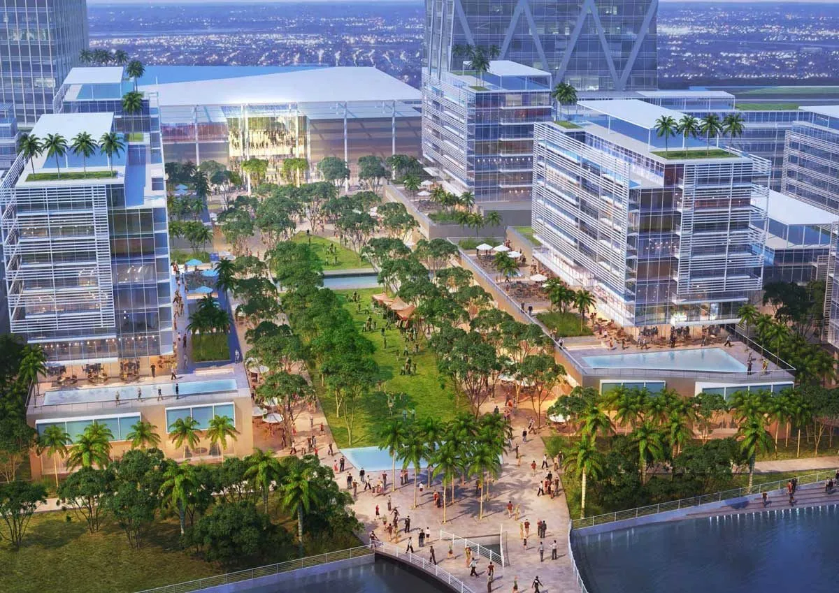 RIVER CITY THỦ ĐỨC 3 Khu công viên nội khu Dự án Khu Đô Thị River City Thủ Đức