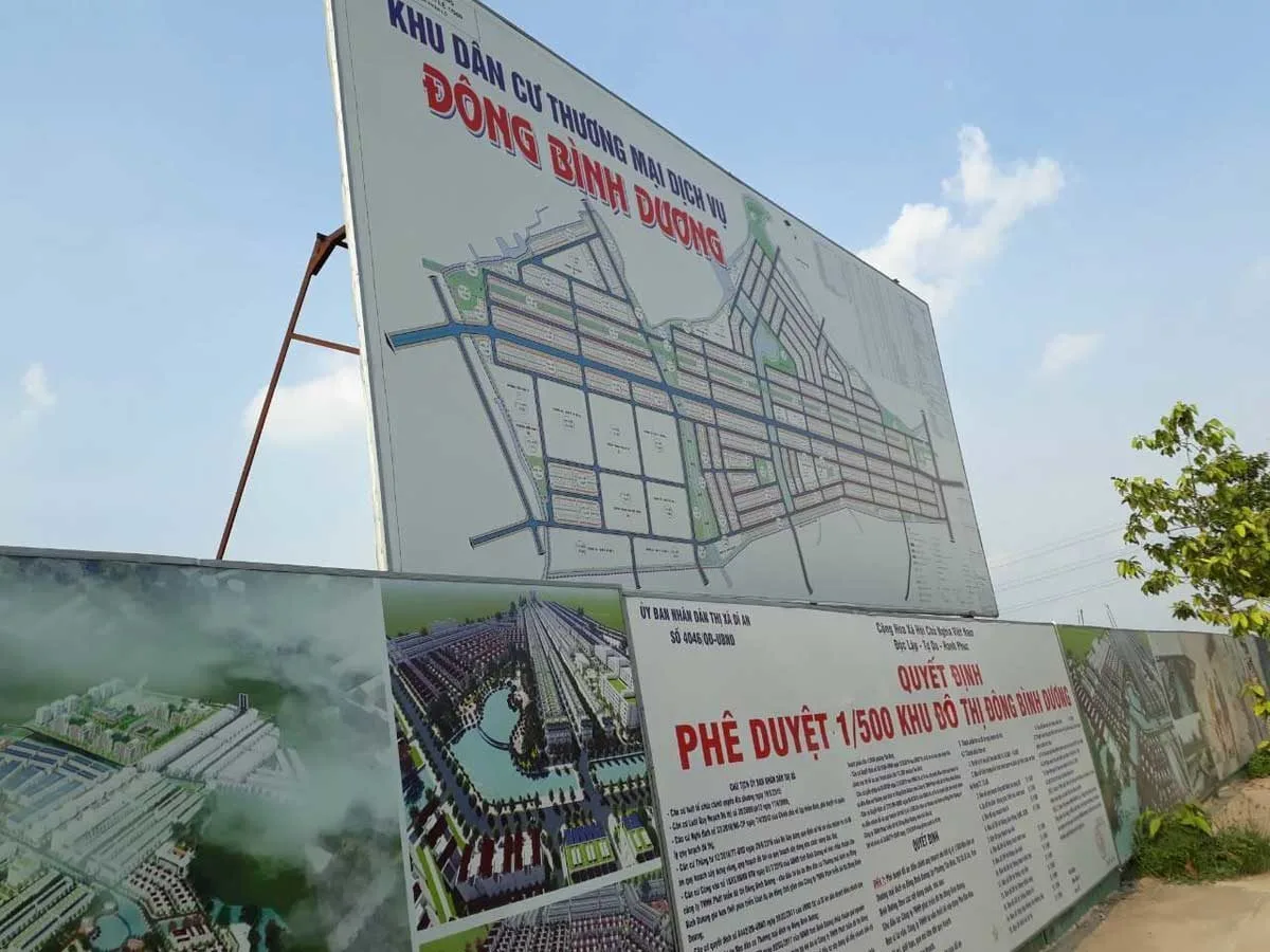 KHU ĐÔ THỊ ĐÔNG BÌNH DƯƠNG 6 Hình ảnh thực tế Dự án Khu đô thị Đông Bình Dương