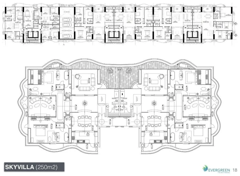 EVERGREEN QUẬN 7 24 mat-bang-can-ho-sky-villa-evergreen-quan-7