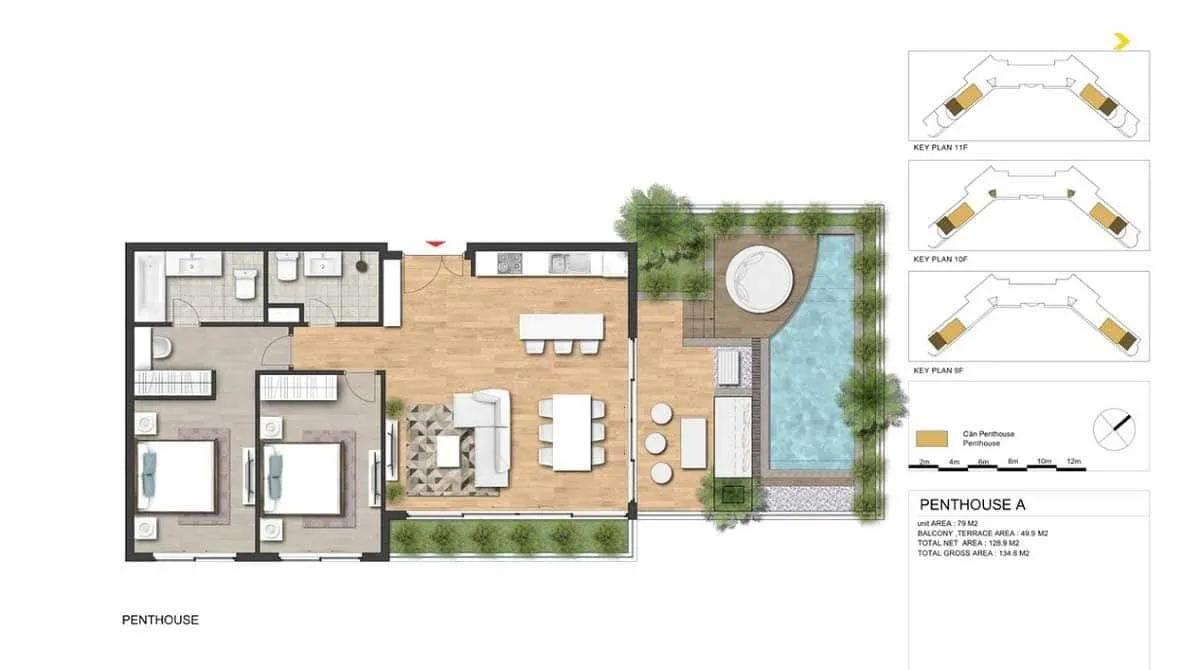 RAMADA BY WYNDHAM HỒ TRÀM STRIP 12 thiet-ke-penhouse-a-condotel-ramada-by-wyndham