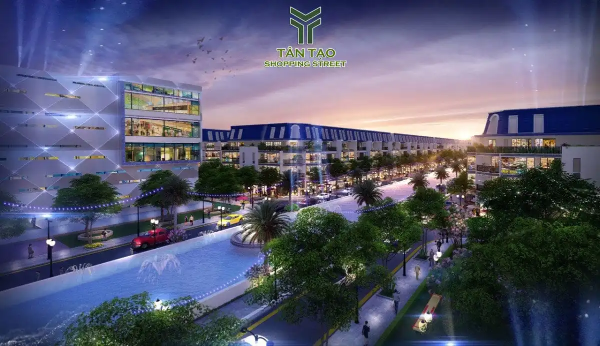 TÂN TẠO SHOPPING STREET 7 Tiện ích Hồ Tịnh Tâm Dự án Tân Tạo Shopping Street Đức Hòa Long An