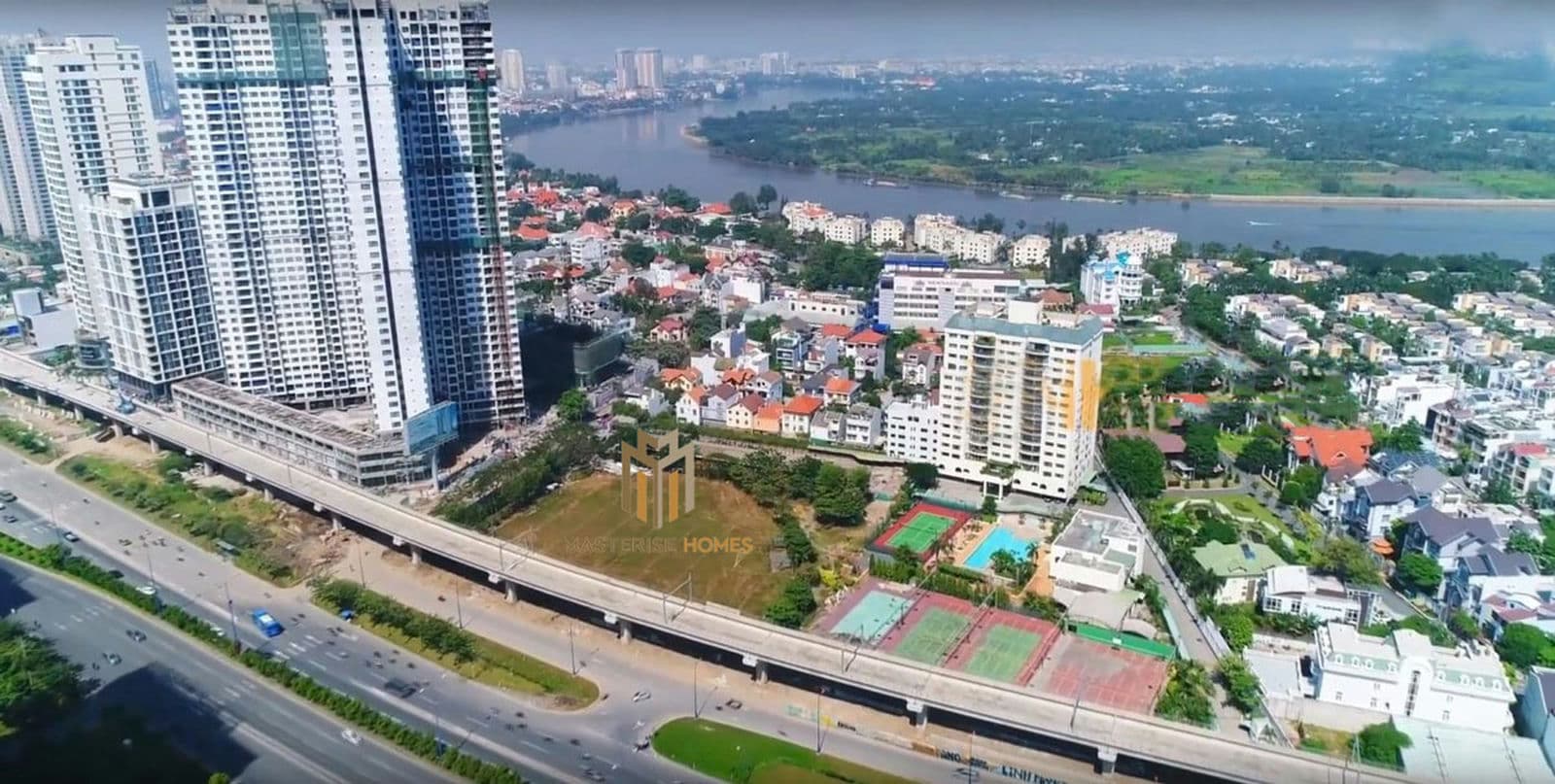 Vị trí Khu đất Dự án Masterise Parkland Quận 2