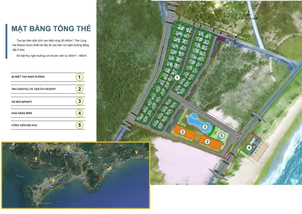 THE LONG HAI BÀ RỊA VŨNG TÀU 6 mat bang tong the du an the long hai