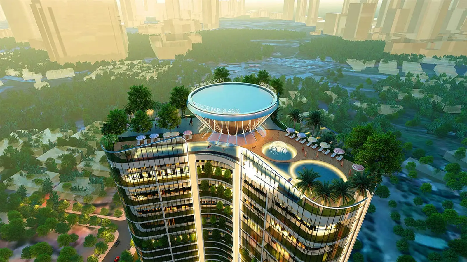 SUNSHINE VENICIA QUẬN 2 5 Tiện ích Tầng thượng Dự án Căn hộ Sunshine Venicia Quận 2