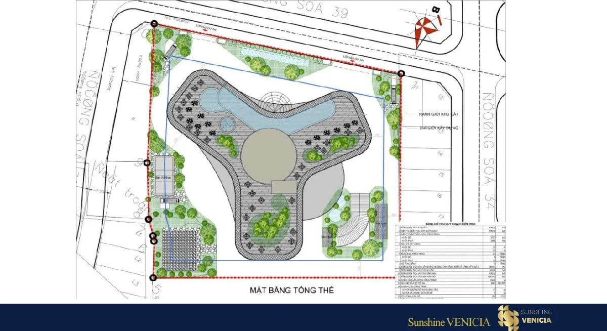 SUNSHINE VENICIA QUẬN 2 10 Mặt bằng tổng thể Dự án Căn hộ Sunshine Venicia Quận 2