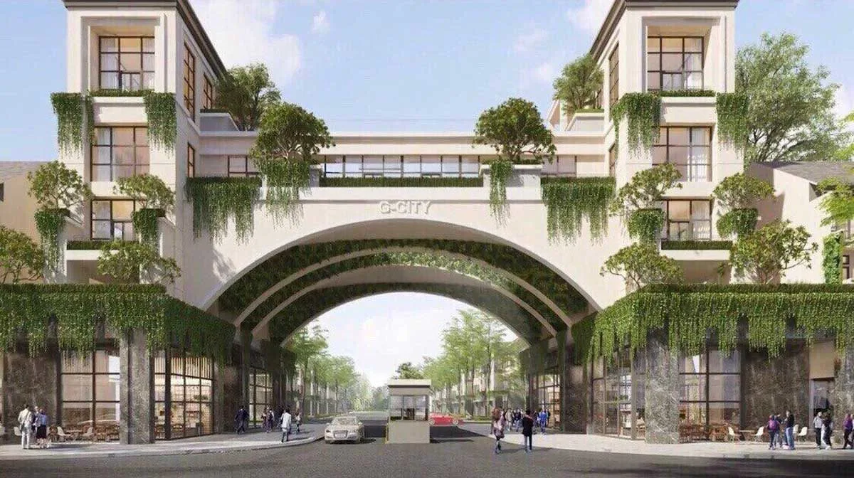 G-CITY NHÀ BÈ 2 Cổng Dự án G-City Nhà Bè