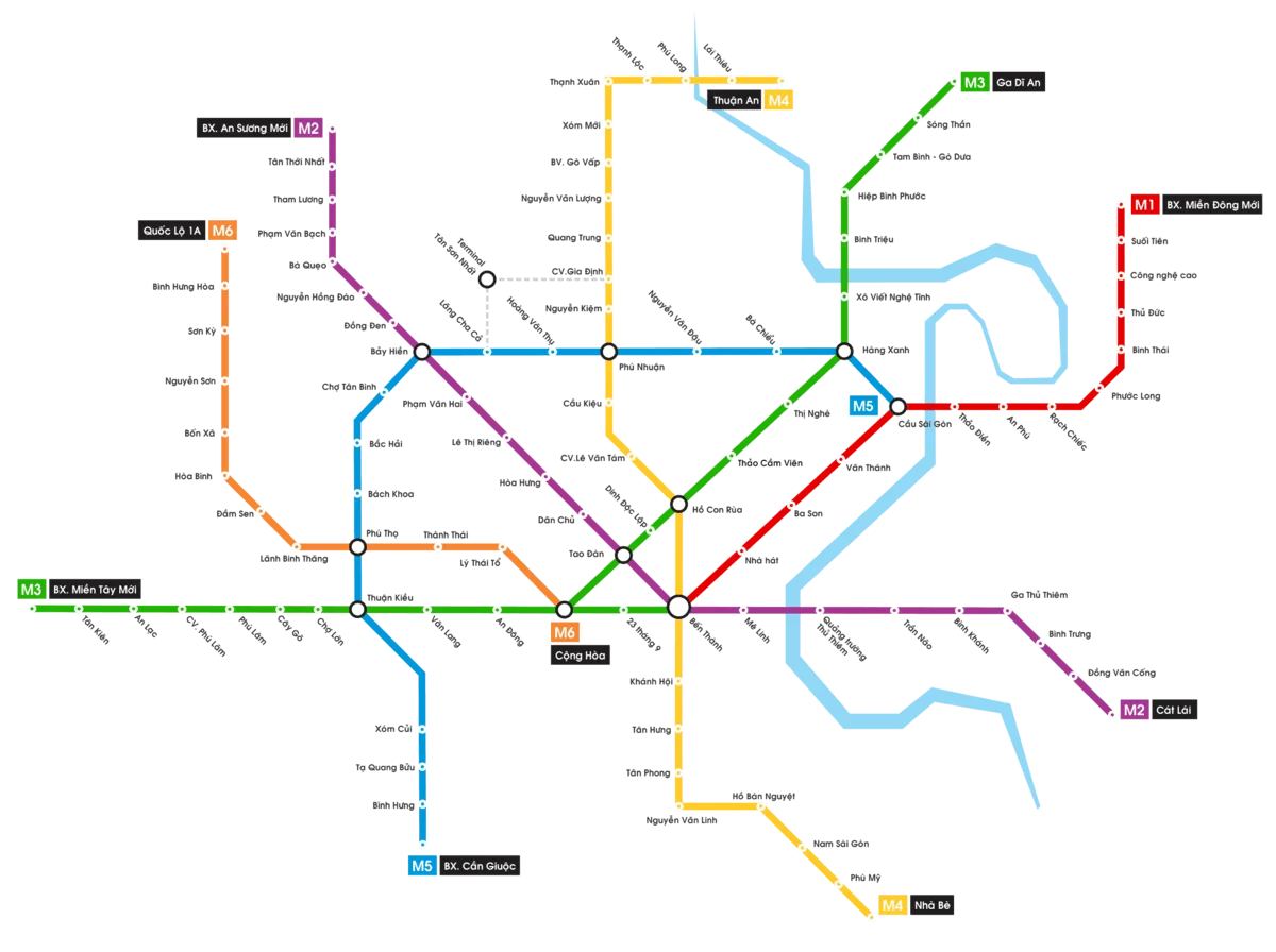 SAIGON WEST GARDEN BÌNH TÂN 7 cac tuyen metro tphcm