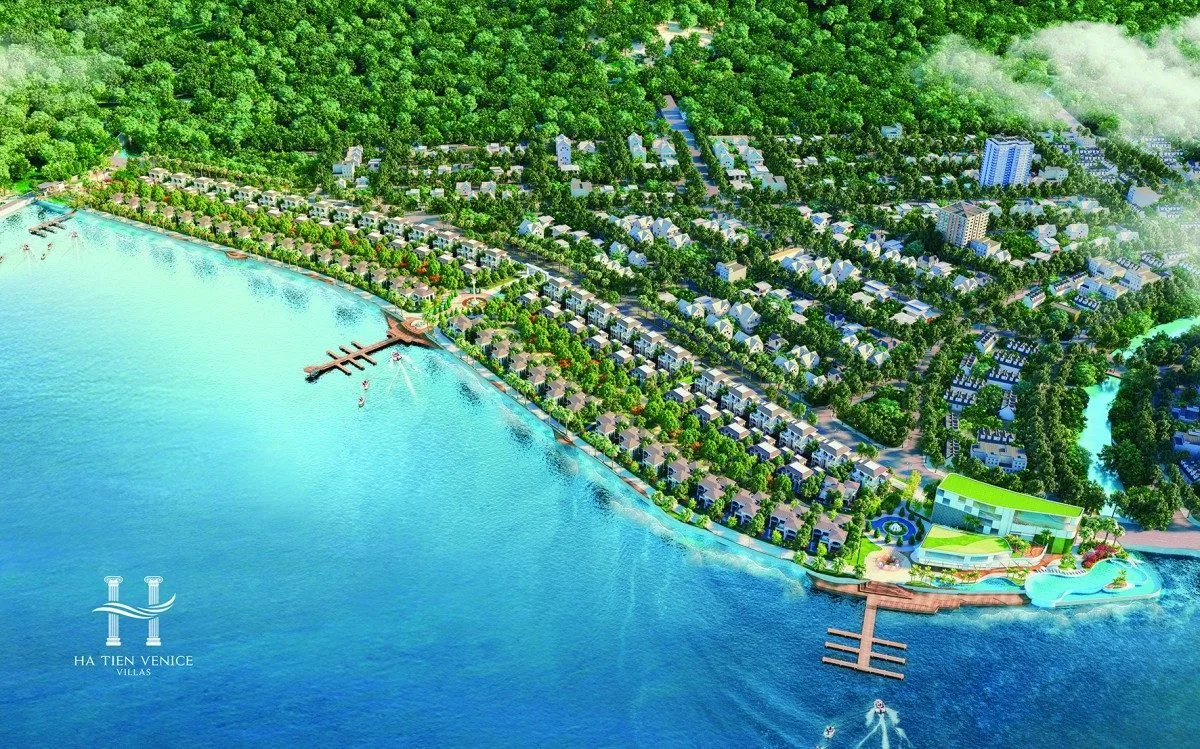 HA TIEN VENICE VILLAS 2 Phối cảnh Dự án Ha Tien Venice Villas