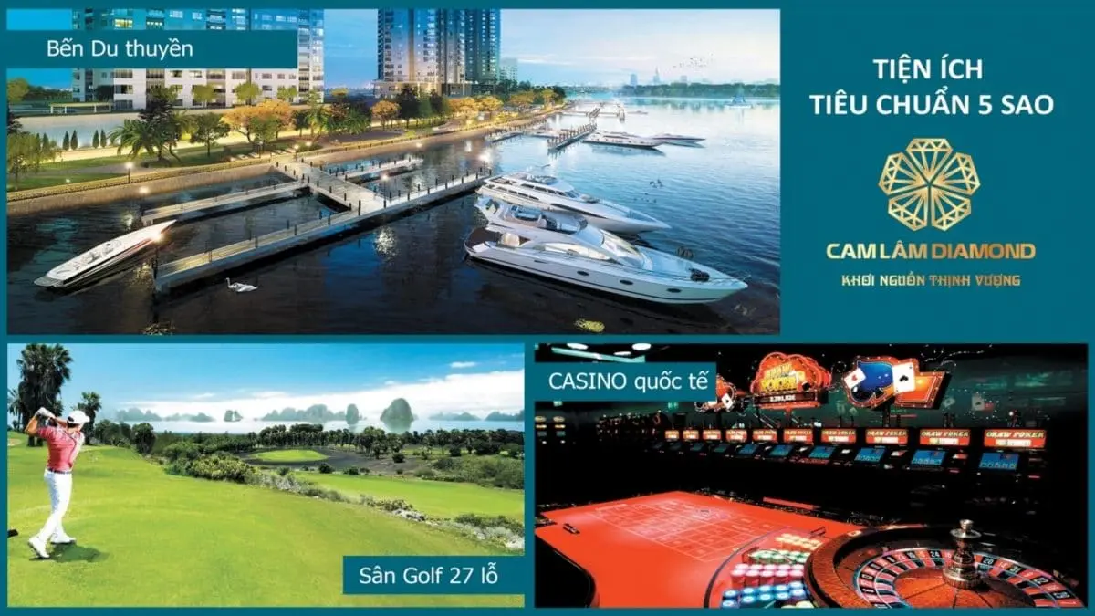 CAM LÂM DIAMOND CAM RANH 3 Tiện ích Dự án Cam Lâm Diamond