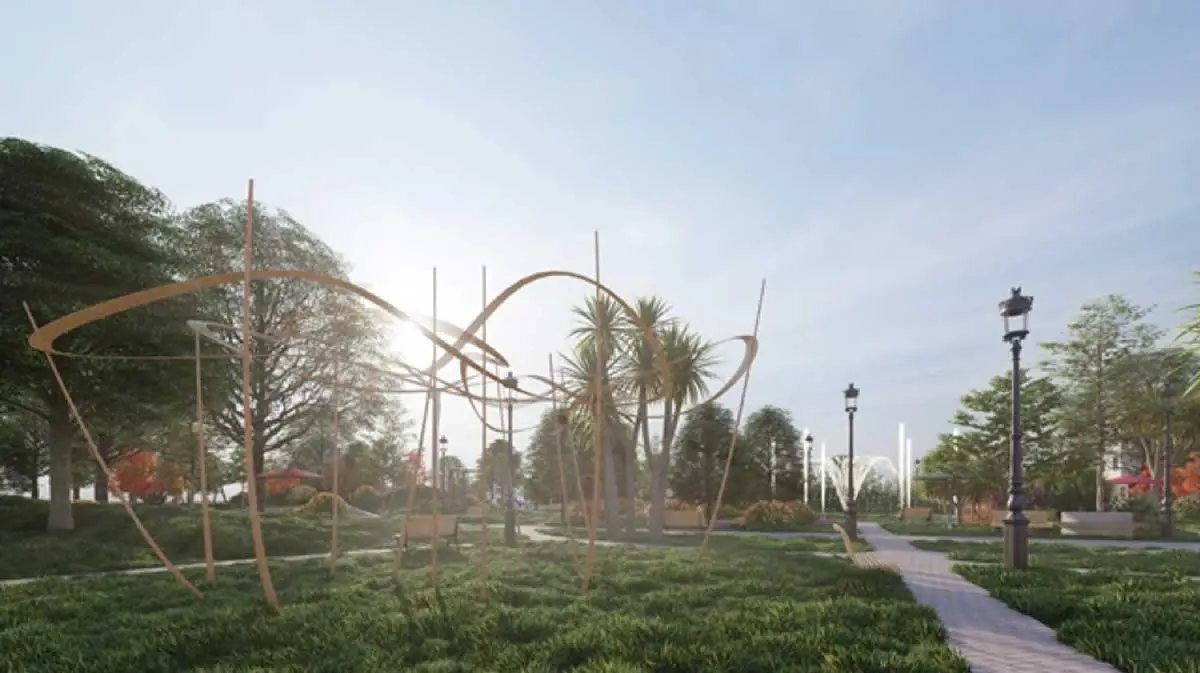 THÀNH ĐÔ SMART CITY 5 Công viên ánh sáng Dự án Khu đô thị Thành đô Smart City