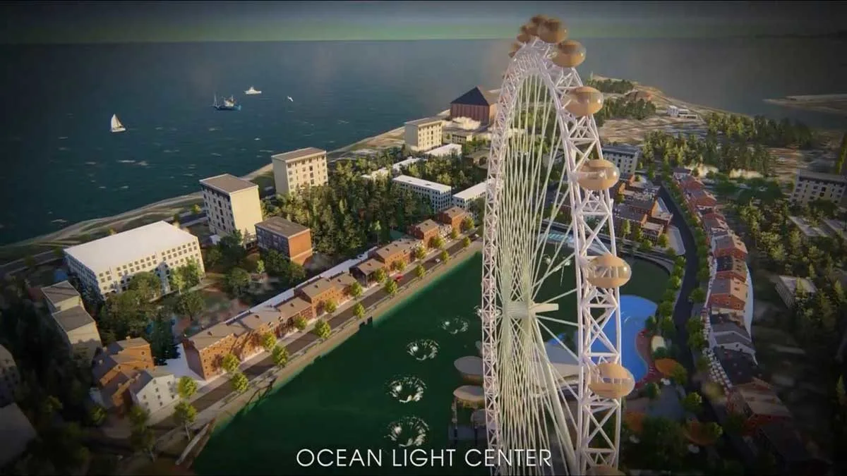 OCEAN LIGHT CENTER 5 Công viên Dự án Ocean Light Center Phan Thiết